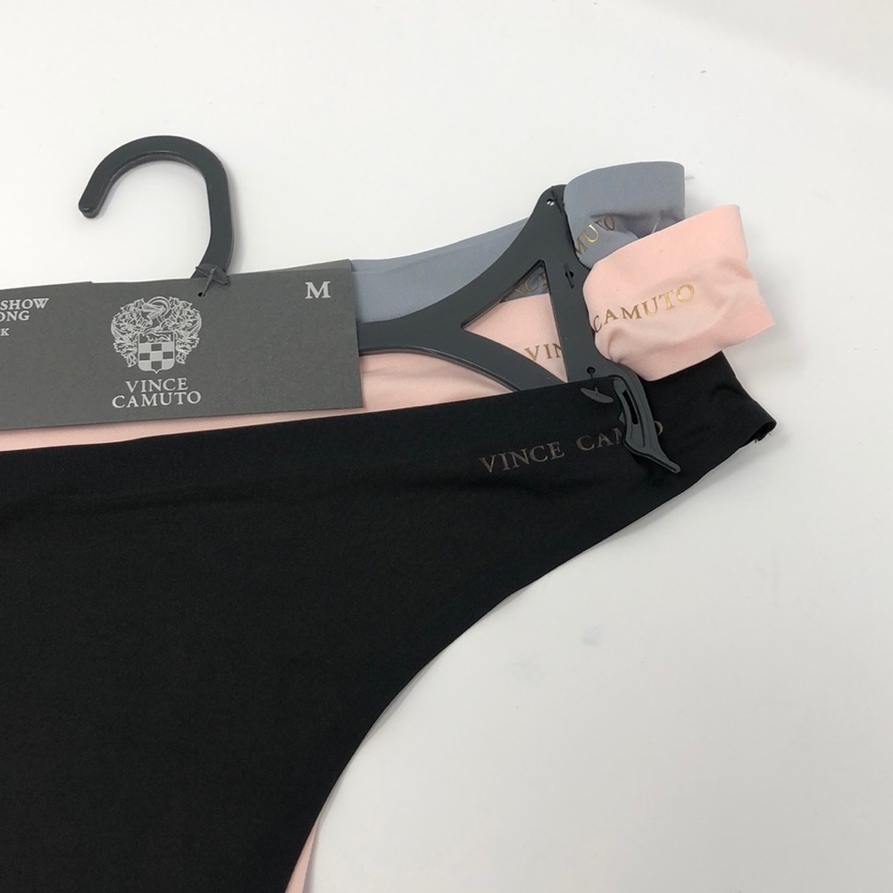 New Authentic Vince Camuto 3 pack no Show thongs - Picture 4 of 6